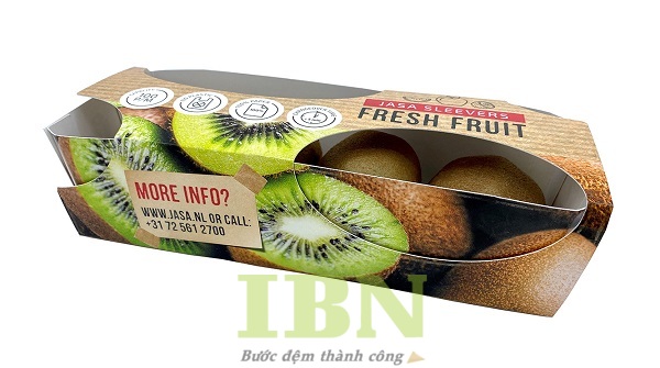 Hộp Giấy Đựng Kiwi 26 Kích thước hộp giấy đựng kiwi