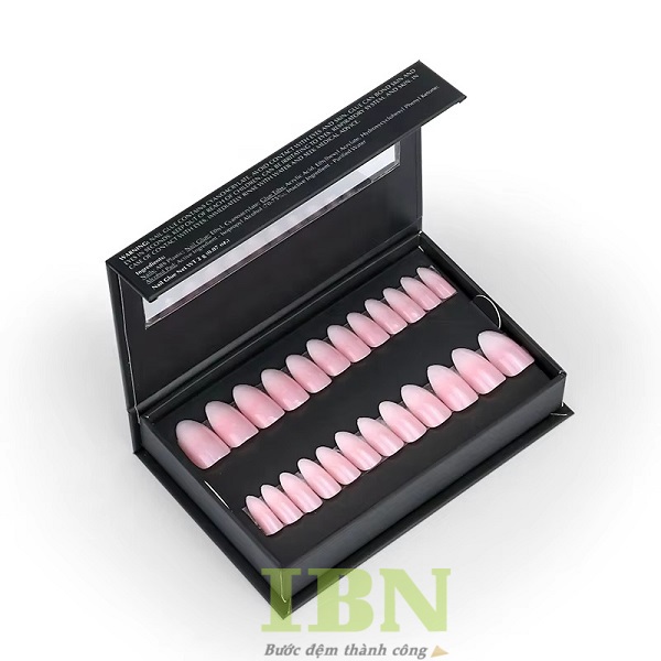 Hộp Đựng Nail Box 38 Kích thước hộp giấy đựng nail box theo số lượng sản phẩm