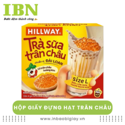 Hộp Giấy Đựng Hạt Trân Châu