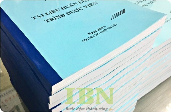 Mẫu tài liệu học tập bấm ghim dán băng keo