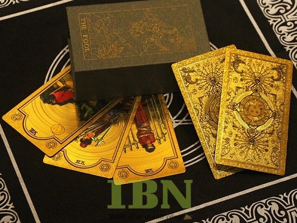 Mẫu thẻ bài ép kim cao cấp, sang trọng