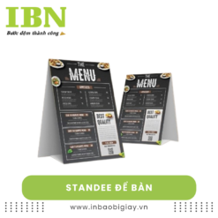 standee để bàn