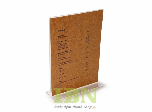 Standee để bàn có những loại nào phổ biến?