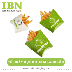 Túi Giấy Đựng Khoai Lang Lắc