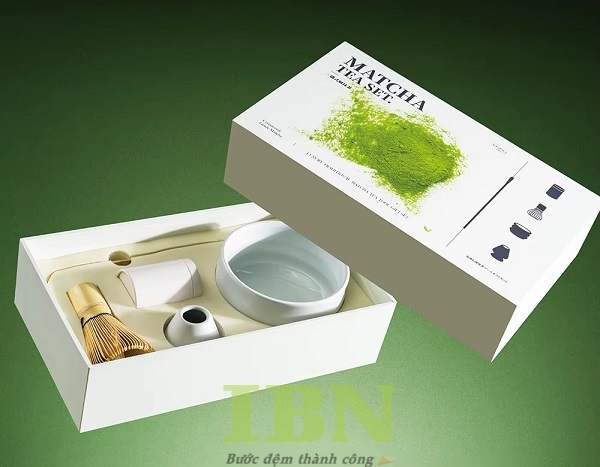 Thiết kế hộp giấy matcha theo phân khúc sản phẩm