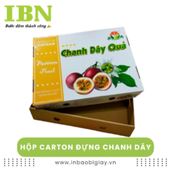 hộp carton đựng chanh dây