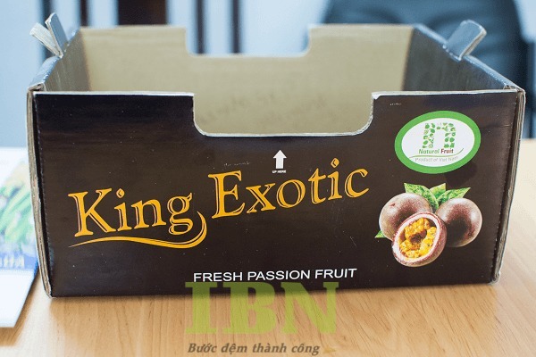 Mẫu hộp carton đựng chanh dây loại 3 lớp