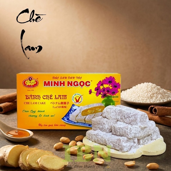 Mẫu hộp đựng bánh chè lam đẹp sang trọng