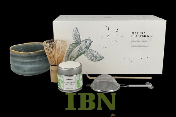 Mẫu hộp đựng matcha thiết kế đơn giản, tinh tế