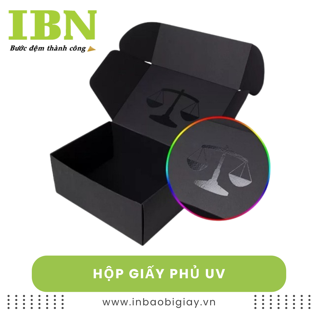 Hộp Giấy Phủ UV 22 hộp giấy phủ uv