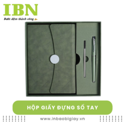 hộp giấy đựng sổ tay