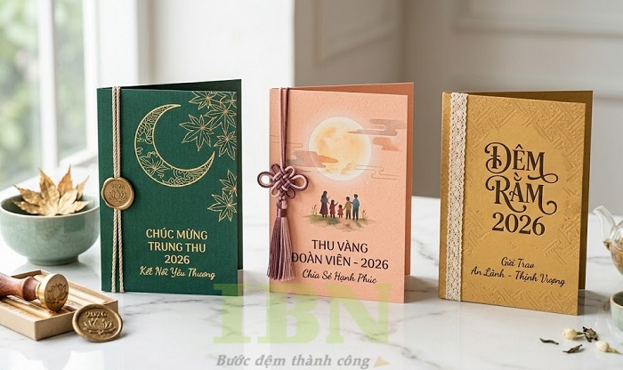 Các mẫu thiệp trung sang trọng, cao cấp