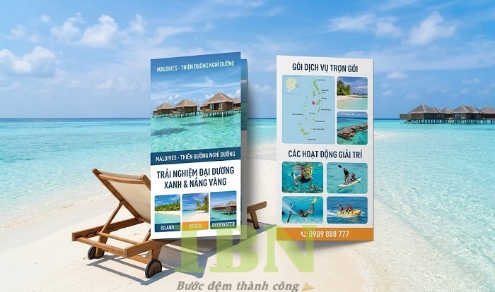 Mẫu tờ rơi quảng cáo tour du lịch nước ngoài