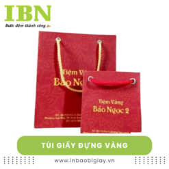túi giấy đựng vàng