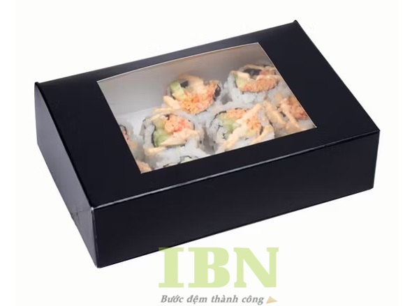 Hộp Giấy Đựng Kimbap 43 In hộp giấy đựng kimbap chất lượng, an toàn vệ sinh, giá tốt tại In Bảo Ngọc