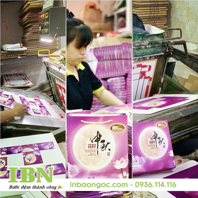 In Hộp Bánh Trung Thu Đẹp 61 Quy trình sản xuất, in hộp bánh trung thu tại công ty In Bảo Ngọc