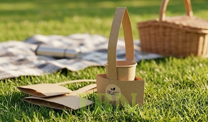 Mẫu túi chữ T bằng giấy kraft thân thiện với môi trường
