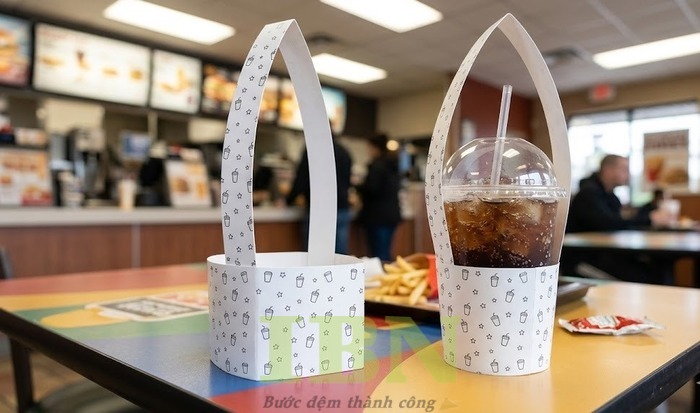 Mẫu túi chữ T bằng giấy couche cán màng