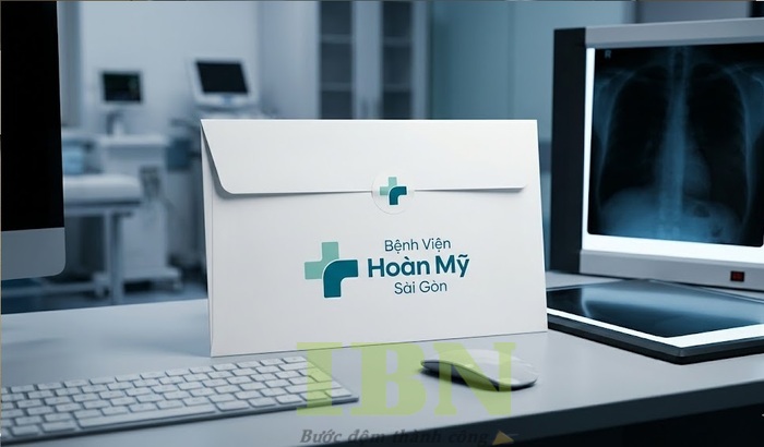Mẫu túi giấy đựng phim X-Quang bệnh viện Hoàn Mỹ