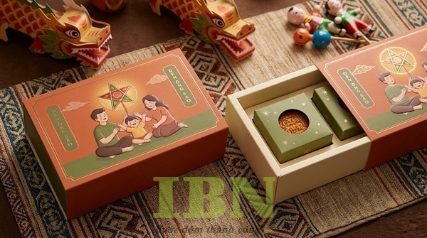 In Hộp Đựng 2 Bánh Trung Thu 24 Hộp đựng 2 bánh trung thu có những kiểu dáng nào phổ biến?