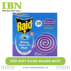 hộp giấy đựng nhang muỗi