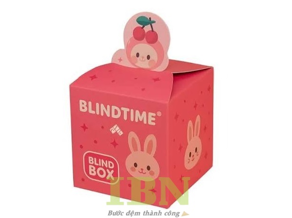 Mẫu hộp giấy blind box thiết kế độc đáo
