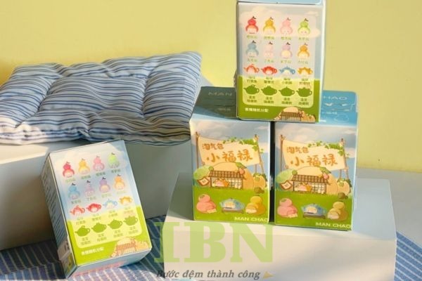 Mẫu hộp giấy blind box thiết kế theo yêu cầu