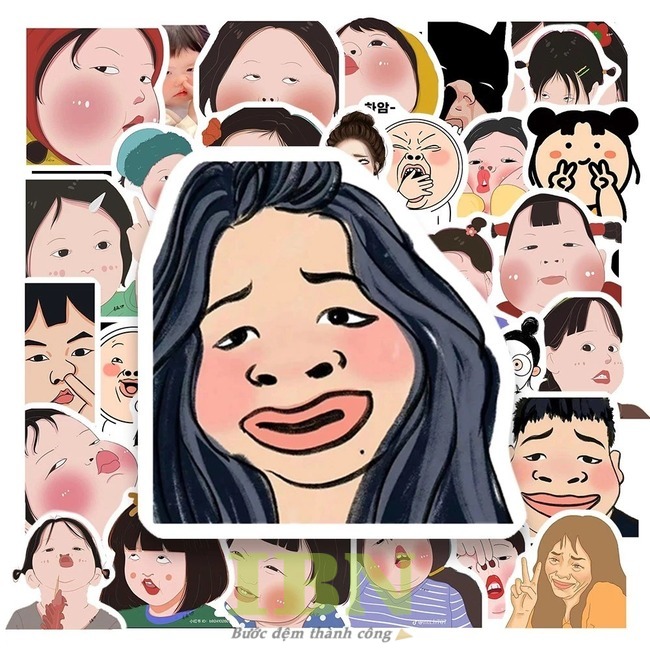 55+ Mẫu Sticker Hài Hước, Lầy Lội Được Ưa Chuộng, Sử Dụng Phổ Biến 6