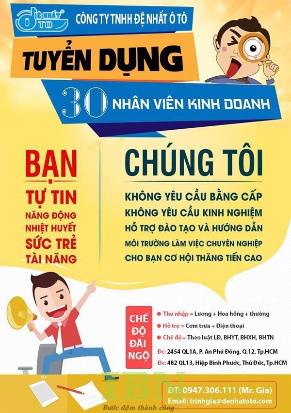 Các tiêu chí thiết kế tờ rơi tuyển dụng chuyên nghiệp, thu hút sự quan tâm của ứng viên