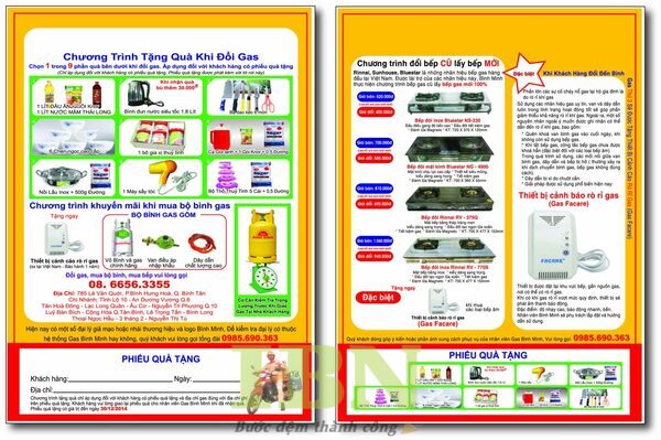 30+ Mẫu Tờ Rơi Quảng Cáo Gas Thiết Kế Đẹp, Ấn Tượng 57 In tờ rơi quảng cáo gas theo yêu cầu, giá rẻ tại In Bảo Ngọc
