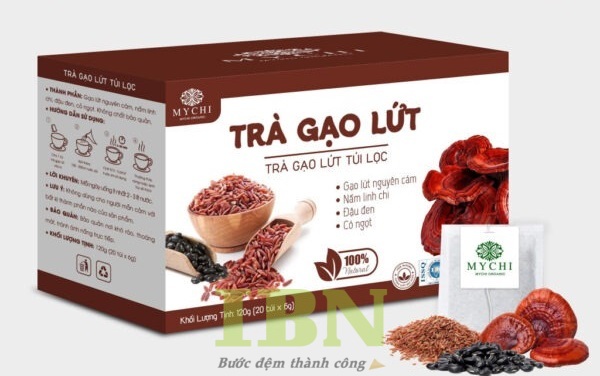 Quy cách in hộp giấy đựng trà gạo lứt tại công ty In Bảo Ngọc