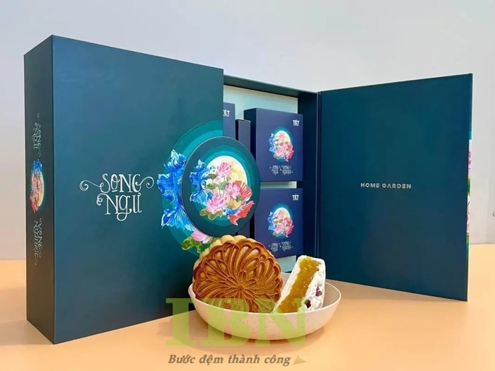 Mẫu hộp cánh bướm đựng bánh trung thu