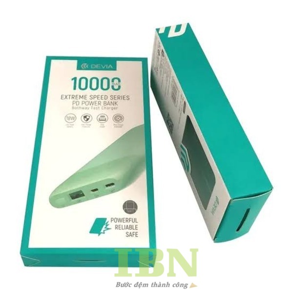 Mẫu hộp đựng sạc dự phòng bằng giấy ivory cán màng mờ