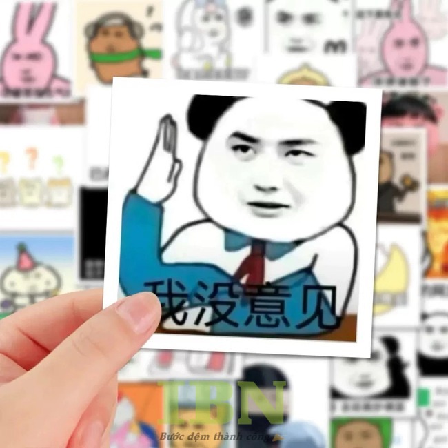 Mẫu sticker cute, vui nhộn
