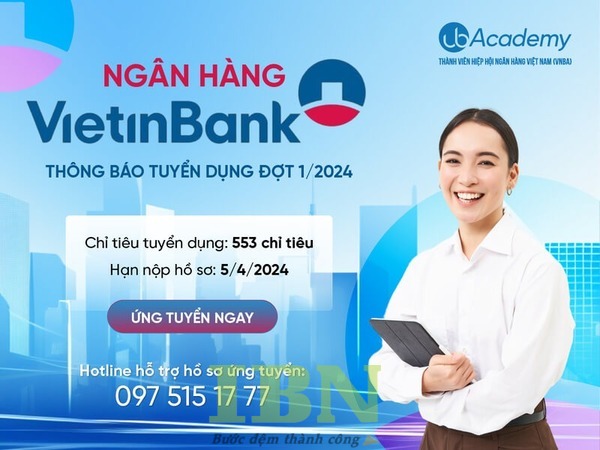 Mẫu tờ rơi tuyển dụng ngân hàng