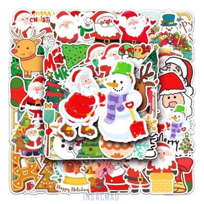 40+ Mẫu Sticker Noel, Sticker Giáng Sinh Đẹp, Kiểu Dáng Đa Dạng