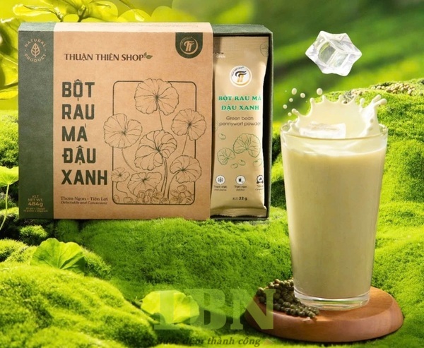 Quy cách in hộp giấy đựng bột rau má theo yêu cầu tại công ty In Bảo Ngọc
