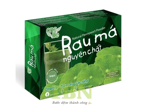 Hộp Giấy Đựng Bột Rau Má 3