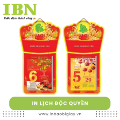 In Lịch Độc Quyền