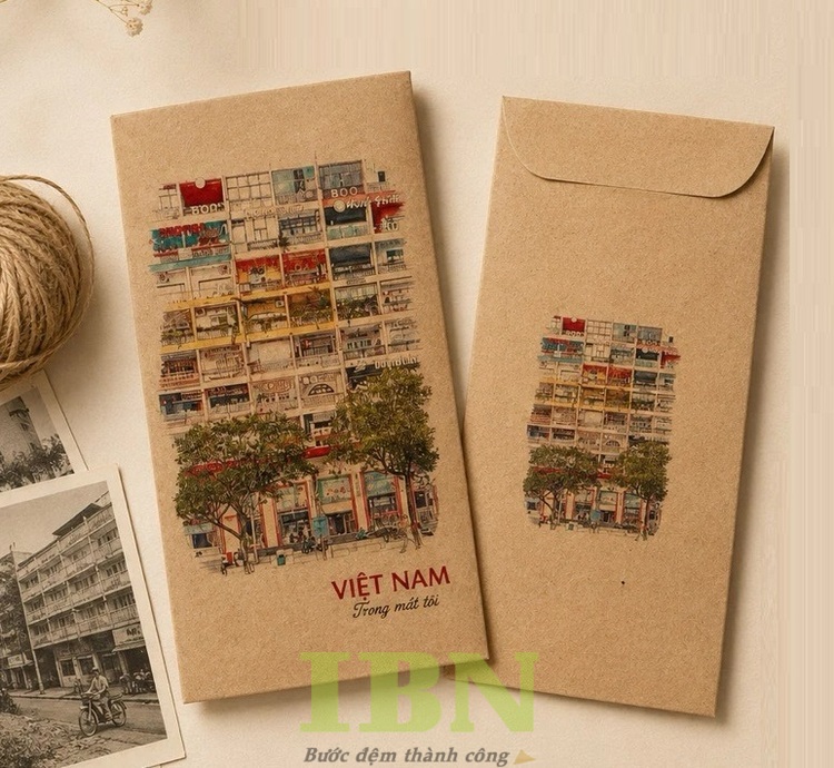 30+ Mẫu Bao Lì Xì Giấy Kraft Đẹp Cho Mùa Tết Đinh Mùi 2027 65