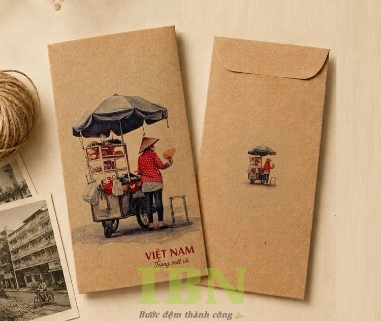 30+ Mẫu Bao Lì Xì Giấy Kraft Đẹp Cho Mùa Tết Đinh Mùi 2027 67
