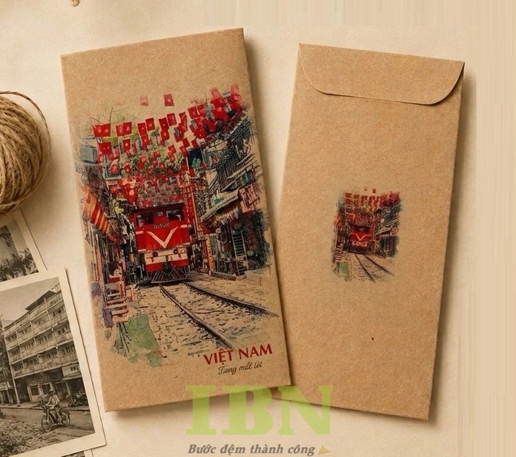 30+ Mẫu Bao Lì Xì Giấy Kraft Đẹp Cho Mùa Tết Đinh Mùi 2027 68
