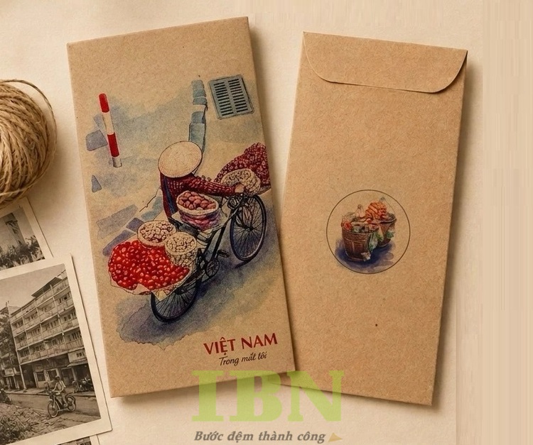 30+ Mẫu Bao Lì Xì Giấy Kraft Đẹp Cho Mùa Tết Đinh Mùi 2027 69