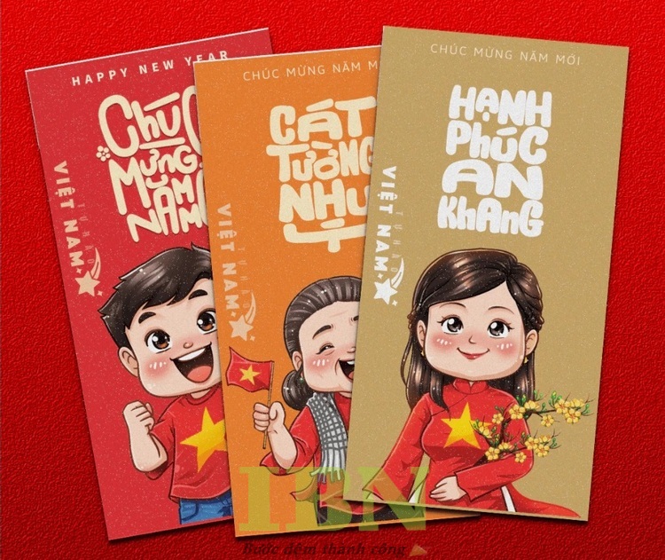 30+ Mẫu Bao Lì Xì Giấy Kraft Đẹp Cho Mùa Tết Đinh Mùi 2027 75