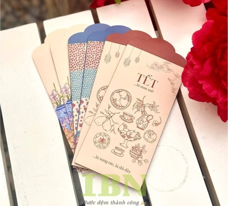30+ Mẫu Bao Lì Xì Giấy Kraft Đẹp Cho Mùa Tết Đinh Mùi 2027 77