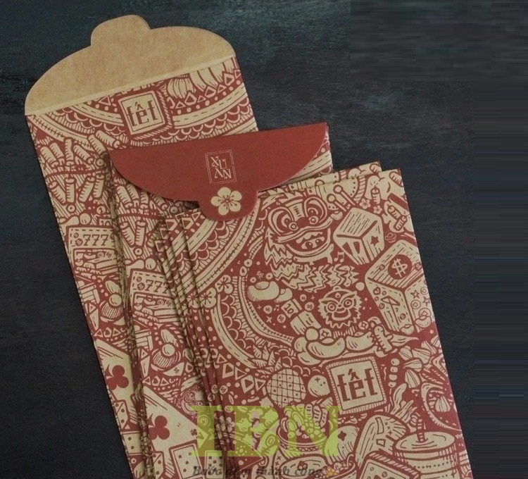 30+ Mẫu Bao Lì Xì Giấy Kraft Đẹp Cho Mùa Tết Đinh Mùi 2027 57