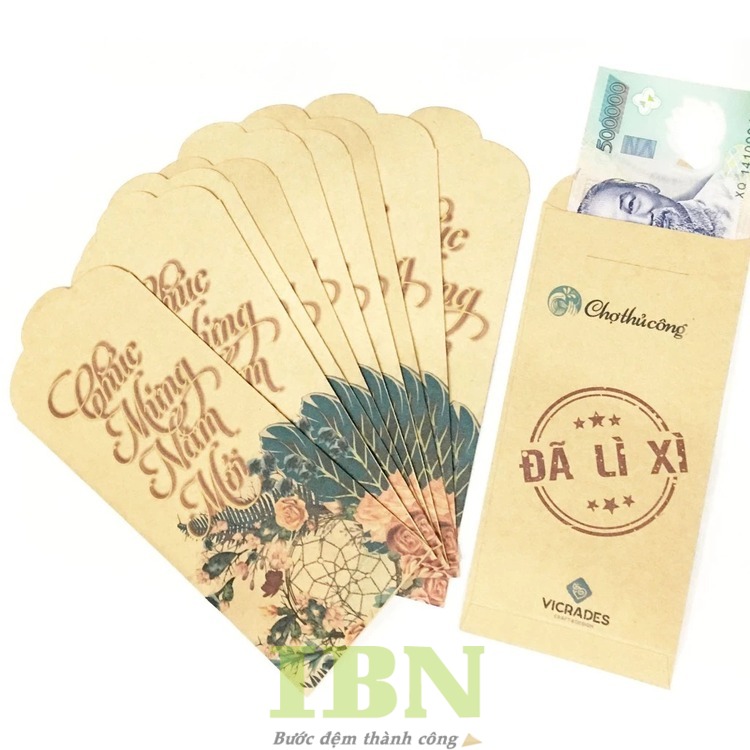 30+ Mẫu Bao Lì Xì Giấy Kraft Đẹp Cho Mùa Tết Đinh Mùi 2027 61